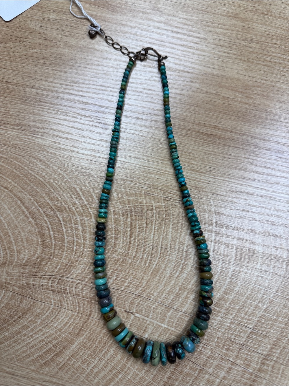 Turquoise Graduated Beaded Necklace - Women Jewelry